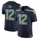 12th Fan Seattle Seahawks Vapor F.U.S.E. Limited Jersey - Navy