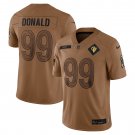 Aaron Donald Los Angeles Rams 2023 Salute To Service Limited Jersey - Brown