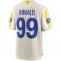 Aaron Donald Los Angeles Rams Game Jersey - Bone