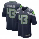 Aaron Donkor Seattle Seahawks Game Jersey - College Navy