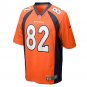 Adam Trautman Denver Broncos Team Game Jersey - Orange