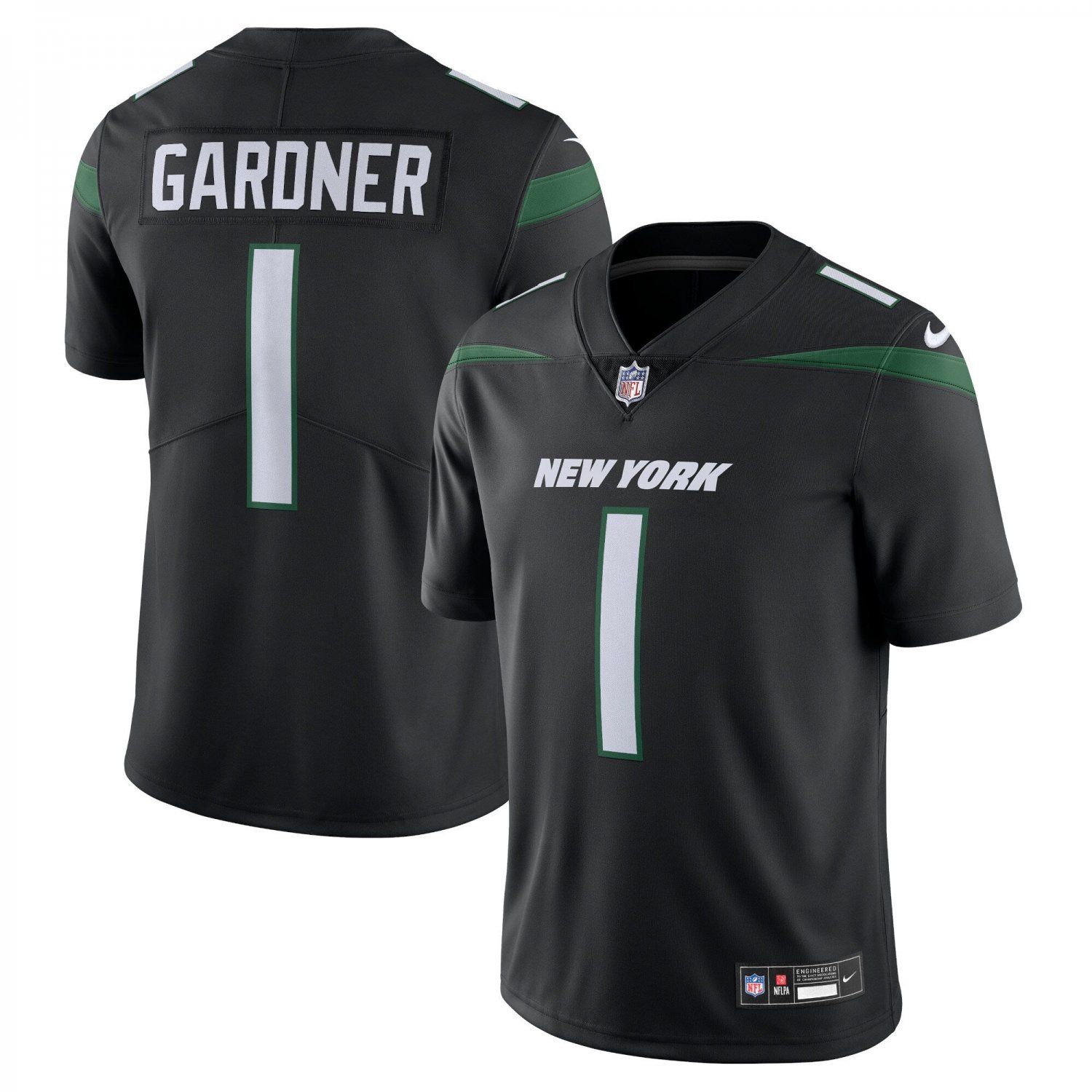 Ahmad Sauce Gardner New York Jets Vapor Untouchable Limited Jersey - Black
