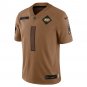 Ahmad Sauce Gardner New York Jets 2023 Salute To Service Limited Jersey - Brown