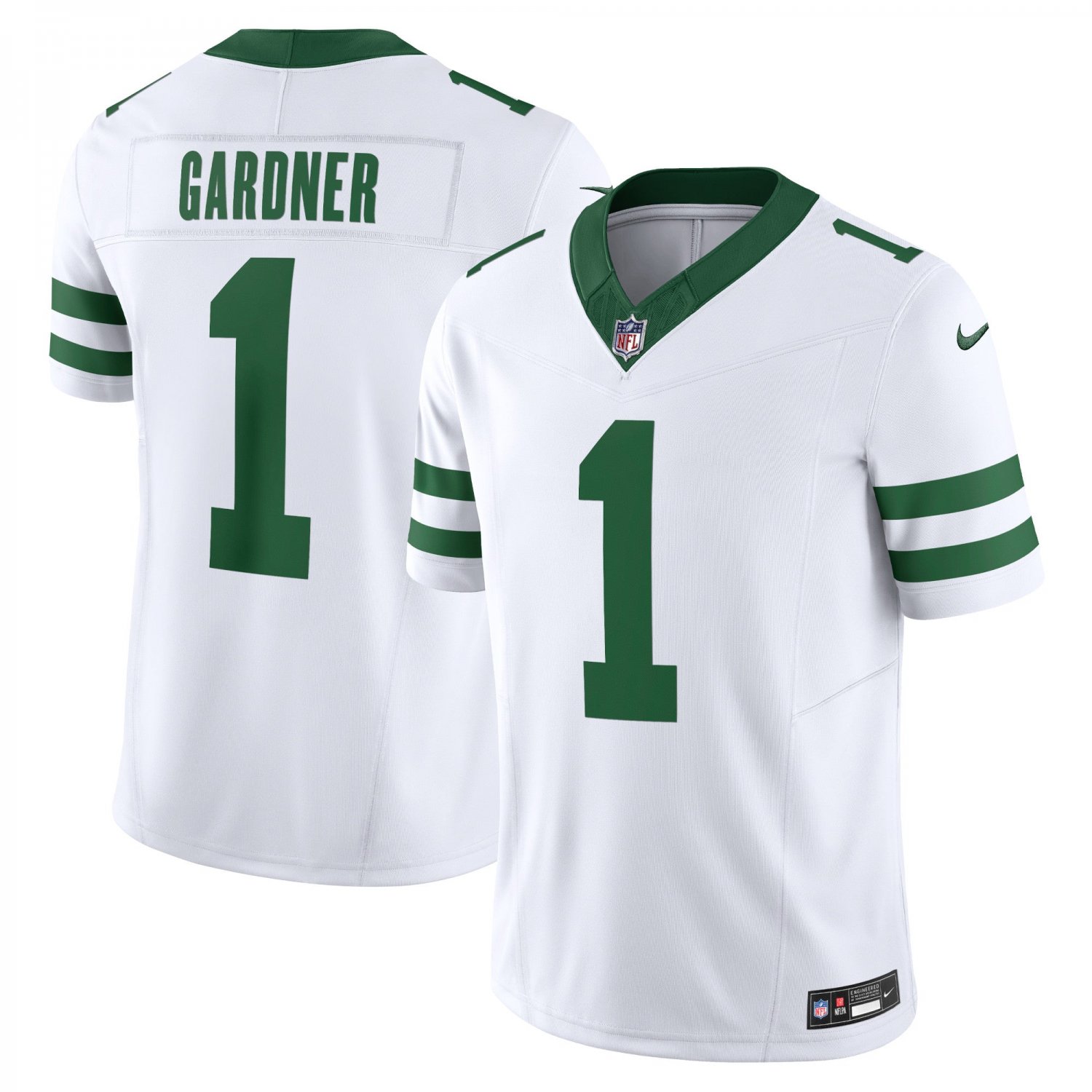 Ahmad Sauce Gardner New York Jets Vapor F.U.S.E. Limited Jersey - White