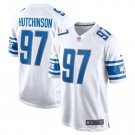 Aidan Hutchinson Detroit Lions Player Game Jersey - White