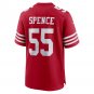 Akeem Spence San Francisco 49ers Home Game Player Jersey - Scarlet