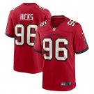 Akiem Hicks Tampa Bay Buccaneers Game Player Jersey - Red