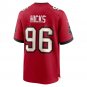 Akiem Hicks Tampa Bay Buccaneers Game Player Jersey - Red