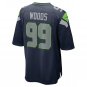 Al Woods Seattle Seahawks Game Player Jersey - College Navy