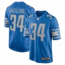 Alex Anzalone Detroit Lions Game Jersey - Blue