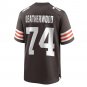 Alex Leatherwood Cleveland Browns Team Game Jersey - Brown