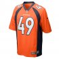 Alex Singleton Denver Broncos Game Player Jersey - Orange