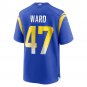 Alex Ward Los Angeles Rams Home Game Jersey - Royal
