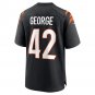 Allan George Cincinnati Bengals Game Player Jersey - Black