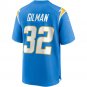 Alohi Gilman Los Angeles Chargers Game Jersey - Powder Blue