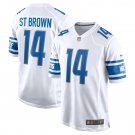 Amon-Ra St. Brown Detroit Lions Player Game Jersey - White