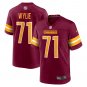 Andrew Wylie Washington Commanders Game Player Jersey - Burgundy