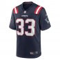 Anfernee Jennings New England Patriots Team Game Jersey - Navy