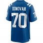 Art Donovan Indianapolis Colts Game Retired Player Jersey - Royal