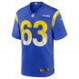 Austin Corbett Los Angeles Rams Game Jersey - Royal
