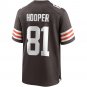 Austin Hooper Cleveland Browns Game Jersey - Brown