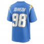 Austin Johnson Los Angeles Chargers Game Player Jersey - Powder Blue