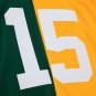 Bart Starr Green Bay Packers Mitchell & Ness 1969 Split Legacy Replica Jersey - Green/Gold