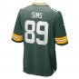 Ben Sims Green Bay Packers Team Game Jersey - Green