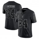 Bo Jackson Las Vegas Raiders Retired Player RFLCTV Limited Jersey - Black