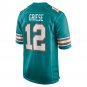 Bob Griese Miami Dolphins Retired Player Jersey - Aqua