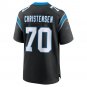 Brady Christensen Carolina Panthers Team Game Jersey - Black