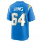 Brenden Jaimes Los Angeles Chargers Game Jersey - Powder Blue
