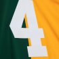Brett Favre Green Bay Packers Mitchell & Ness 1996 Split Legacy Replica Jersey - Green/Gold