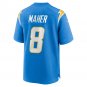 Brett Maher Los Angeles Chargers Team Game Jersey - Powder Blue