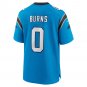 Brian Burns Carolina Panthers Alternate Game Jersey - Blue