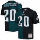 Brian Dawkins Philadelphia Eagles Mitchell & Ness 2004 Split Legacy Replica Jersey - Midnight Green/