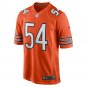 Brian Urlacher Chicago Bears Retired Player Jersey - Orange