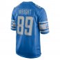 Brock Wright Detroit Lions Game Jersey - Blue