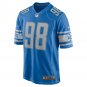 Brodric Martin Detroit Lions Team Game Jersey - Blue