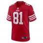 Cameron Latu San Francisco 49ers Team Game Jersey - Scarlet