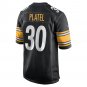 Carlins Platel Pittsburgh Steelers Game Player Jersey - Black