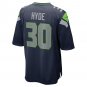 Carlos Hyde Seattle Seahawks Game Jersey - College Navy