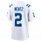 Carson Wentz Indianapolis Colts Player Game Jersey - White