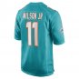 Cedrick Wilson Jr. Miami Dolphins Game Player Jersey - Aqua
