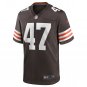 Charley Hughlett Cleveland Browns Game Jersey - Brown