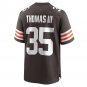 Charlie Thomas Cleveland Browns Team Game Jersey - Brown