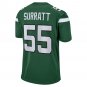 Chazz Surratt New York Jets Game Player Jersey - Gotham Green