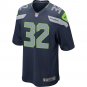 Chris Carson Seattle Seahawks Game Jersey - College Navy