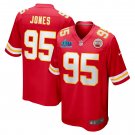 Chris Jones Kansas City Chiefs Super Bowl LVII Patch Game Jersey - Red