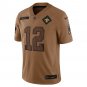 Chris Olave New Orleans Saints 2023 Salute To Service Limited Jersey - Brown